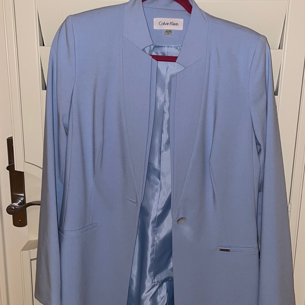 Blush blue Coat